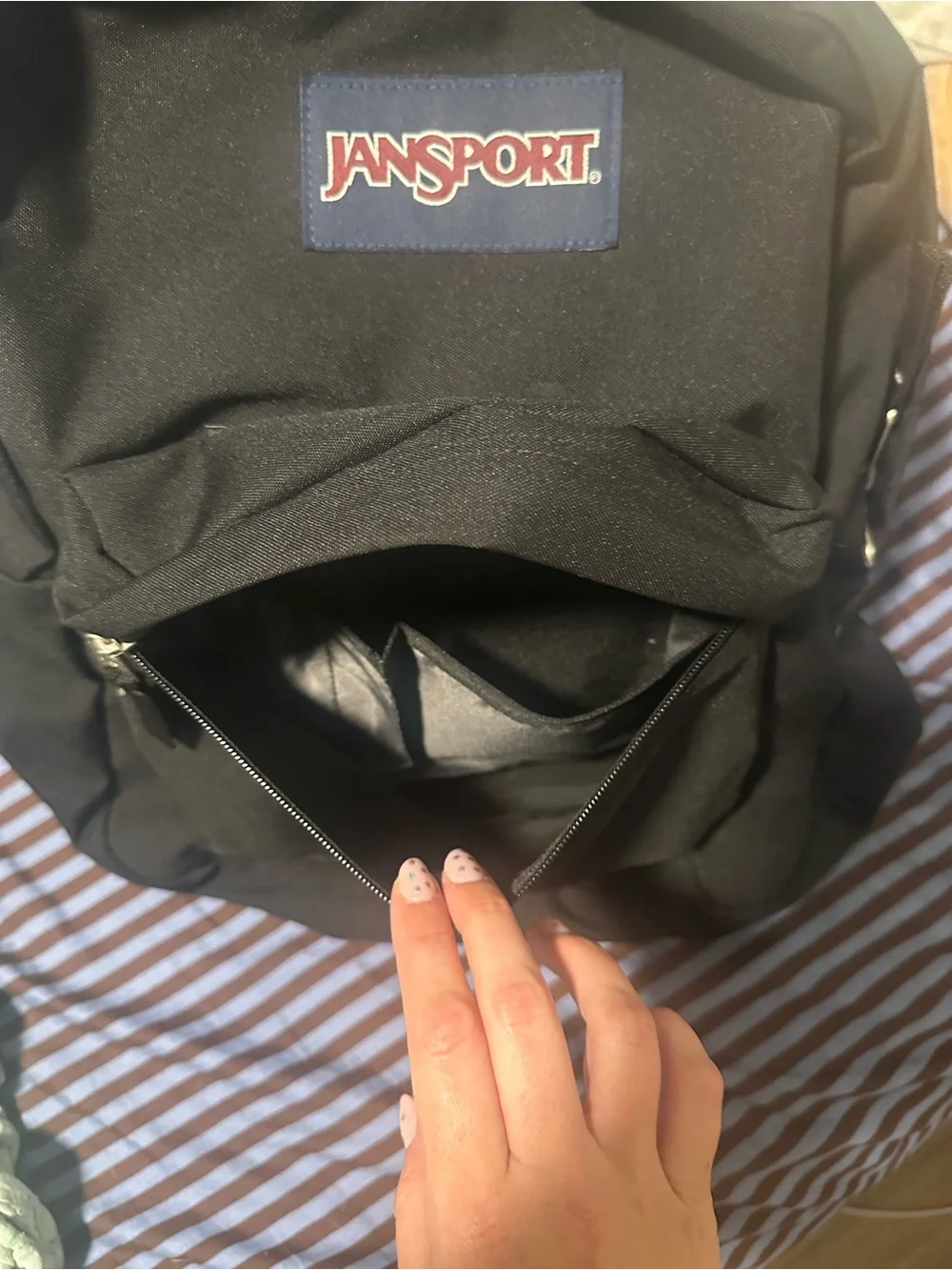 Jansport black classic